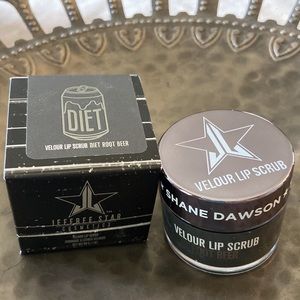 NEW! JEFFREE STAR X Shane Dawson Collab Velour Lip Scrub Diet Root Beer